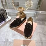 miumiu new loafer espadrille catwalk style premium version - Image 2