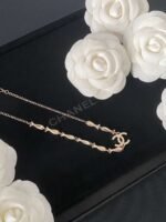 Chanel Gold Fish Necklace - Image 2