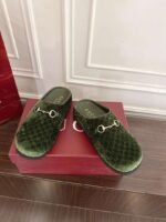 GUCCI New Women’s Velvet Slippers, Premium Version, Sizes 36-42 - Image 4