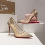 CistianLouboutin stiletto sandals with rhinestones, high-end version, 10cm highCistianLouboutin - Image 2