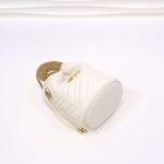 GUCCI Bucket bag, premium version, made of lambskin. Dimensions: 19x17cm - Image 9