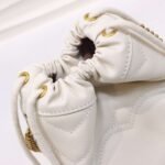 GUCCI Bucket bag, premium version, made of lambskin. Dimensions: 19x17cm - Image 2