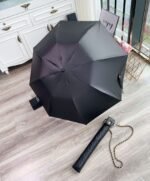 Chanel Umbrella Double sided Black Technology L R. C coating - Image 4
