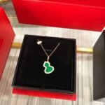 Bulgari snake bone necklace full of diamonds V gold material high quality necklace - Image 5