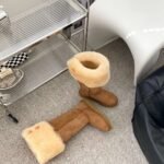 UGG Long boots The entire sheepskin cut has no splicing Top quality styles - Image 7