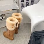 UGG Long boots The entire sheepskin cut has no splicing Top quality styles - Image 4