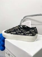 DIOR embroidered canvas flat casual shoes - Image 8