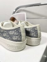 DIOR embroidered canvas flat casual shoes - Image 4