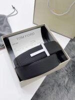 Tom Ford belt premium version width 3.8cm cowhide material - Image 15