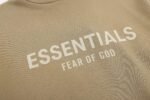 ESSENTIALS FEAR OF GOD Double-line flocking print plus velvet hooded sweatshirt - Image 9