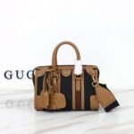 GUCCI counter quality bag original leather high-end version 22x15x11cm - Image 3