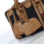 GUCCI counter quality bag original leather high-end version 22x15x11cm - Image 25