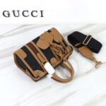GUCCI counter quality bag original leather high-end version 22x15x11cm - Image 24