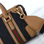 GUCCI counter quality bag original leather high-end version 22x15x11cm - Image 26