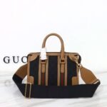 GUCCI counter quality bag original leather high-end version 22x15x11cm - Image 20