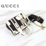 GUCCI counter quality bag original leather high-end version 22x15x11cm - Image 15