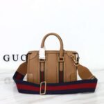 GUCCI counter quality bag original leather high-end version 22x15x11cm - Image 5