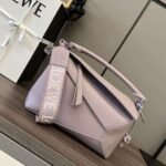 Loewe satin calfskin Puzzle Edge handbag size:24*10.5*16cm - Image 6