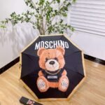 Moschino Bear tri-fold automatic umbrella with bear head handle - Image 3