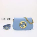 GUCCI counter quality bag original leather premium version 28x16x4cm - Image 7