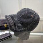 Balenciaga ripped baseball cap - Image 2