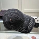 Balenciaga ripped baseball cap - Image 4