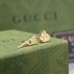 GUCCI asymmetric earrings - Image 2