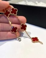 van cleef & arpels 5 Flower Bracelet - Image 3