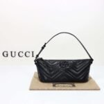 GUCCI counter quality bag original leather premium version 23x12x10cm