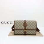 GUCCI counter quality bag original leather premium version 25.4x17x7.8cm