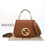 GUCCI counter quality bags original leather high quality 29x22x7cm - Image 4