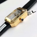 Chanel Black Gold Sugar Cube Women’s Quartz Watch Size 19.7×15.2mm High-quality high-end watches - Image 3
