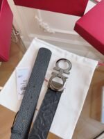 Ferragamo belt premium version width 3.5cm genuine leather material - Image 2