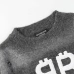 BALENCIAGA embroidered patchwork sweater - Image 3