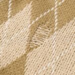 Gucci diamond plaid round neck sweater with holes - Image 5