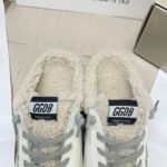 Golden Goose New autumn and winter small dirty shoes lining lamb wool material - Image 2