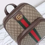 GUCCI counter quality backpack original leather premium version 32×40.5x14cm - Image 3