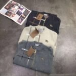 Burberry check cardigan thick coat - Image 7