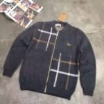 Burberry check cardigan thick coat - Image 4