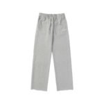 BALENCIAGA Straight casual sweatpants holes