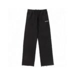 BALENCIAGA Straight casual sweatpants holes - Image 2