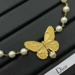 DIOR Premium version of butterfly pearl necklace - Image 6