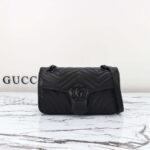 GUCCI counter quality bag original leather high-end version 1:1 26x15x7cm - Image 10
