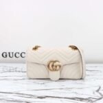 GUCCI counter quality bag original leather high-end version 1:1 26x15x7cm - Image 11