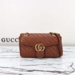 GUCCI counter quality bag original leather high-end version 1:1 26x15x7cm - Image 12