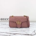 GUCCI counter quality bag original leather high-end version 1:1 26x15x7cm - Image 18