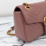 GUCCI counter quality bag original leather high-end version 1:1 26x15x7cm - Image 6
