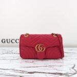 GUCCI counter quality bag original leather high-end version 1:1 26x15x7cm - Image 14