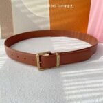miumiu Premium version belt made of genuine leather width 3.5cm - Image 12
