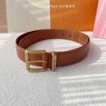 miumiu Premium version belt made of genuine leather width 3.5cm - Image 10
